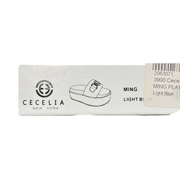 Cecelia Ming Platform in Light Blue NWB Size 9 1/2 - Picture 7 of 10
